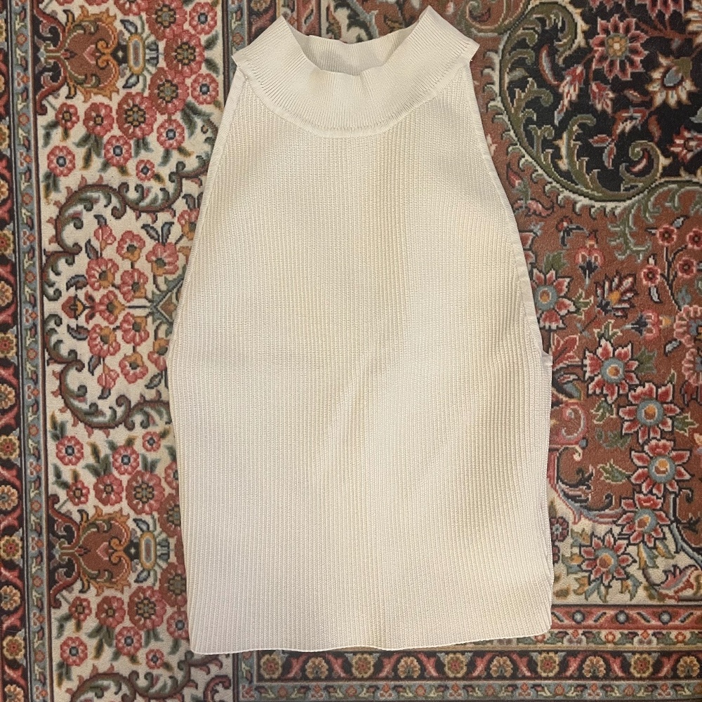 Babaton by Aritzia High Neck Top Size Small